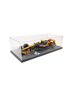   Minichamps - McLAREN F1  MCL38 TEAM MCLAREN N 4 WINNER MIAMI GP 2024 FIRST F1 VICTORY LANDO NORRIS - CON VTERINA - WITH SHOWCASE ORANGE BLACK