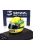 Minichamps - BELL HELMET F1  CASCO HELMET FW16 TEAM ROTHMANS RENAULT N 2 LAST RACE IMOLA GP 1994 AYRTON SENNA YELLOW GREEN
