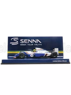   Minichamps - WILLIAMS F1  FW16 TEAM ROTHMANS RENAULT N 2 SAN MARINO GP DIRTY VERSION 1994 AYRTON SENNA BLUE WHITE