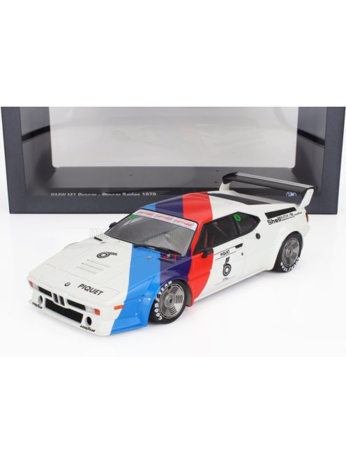 Minichamps - BMW M1 WERKSDESIGN N 6 PROCAR SERIES 1979 NELSON PIQUET WHITE BLUE RED