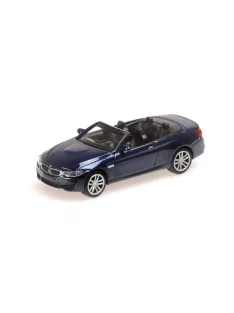 Minichamps - 1:87 BMW M4 CABRIO - 2015 - BLUE METALLIC
