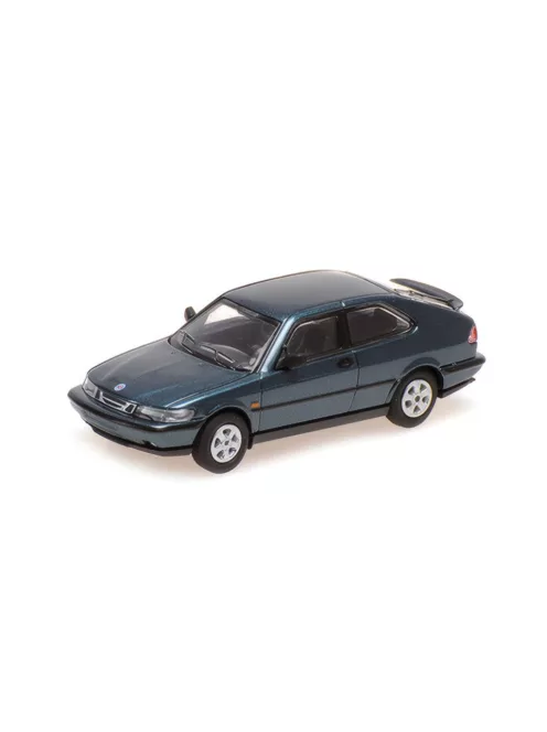 Minichamps - 1:87 SAAB 900 COUPE - 1995 - GREEN METALLIC