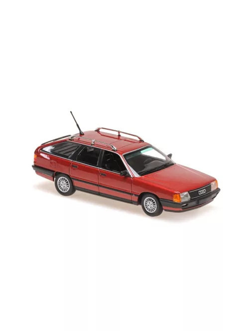 Minichamps - 1:43 Audi 100 Avant, Red, 1990 - MAXICHAMPS - Minichamps