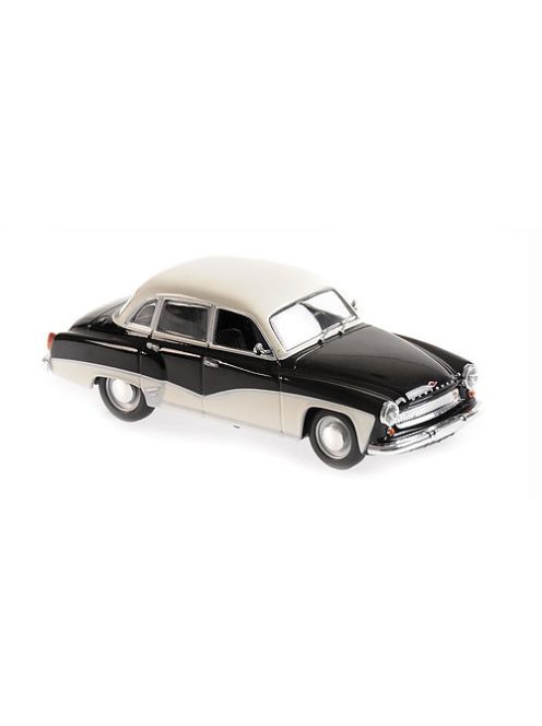 Minichamps - WARTBURG A 311 - 1958 - BLACK/WHITE – MAXICHAMPS