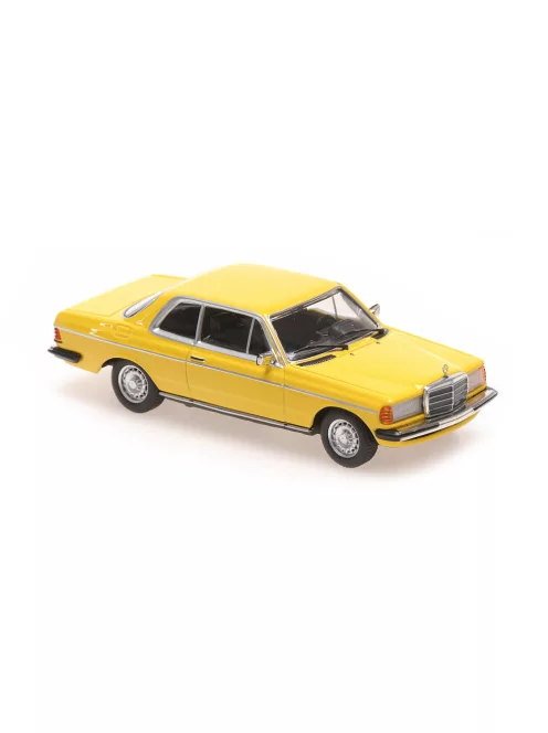 Minichamps - 1:43 MERCEDES-BENZ (W123) 230CE – 1976 – YELLOW/BEIGE - MAXICHAMPS - MINICHAMPS