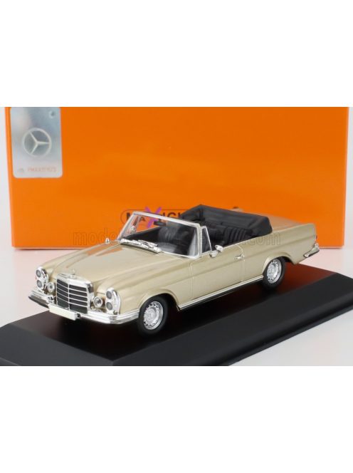 Minichamps - MERCEDES BENZ S-CLASS 280SE 3.5 (W111) CABRIOLET 1970 GOLD MET