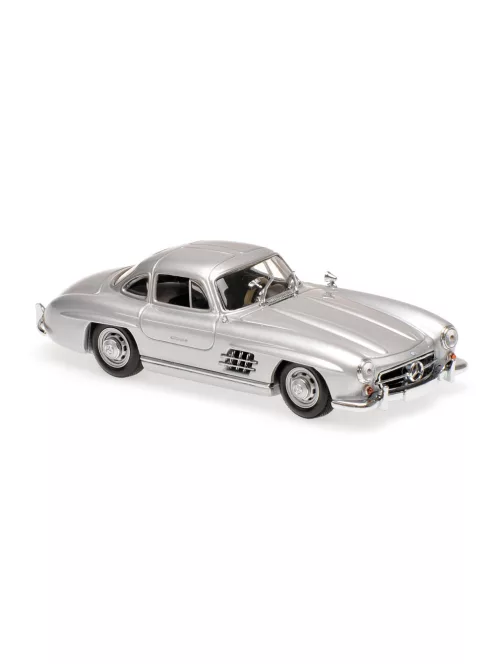 Minichamps - 1:43 MERCEDES-BENZ 300 SL (W198 I) - 1955 - SILVER - MAXICHAMPS