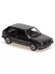  Minichamps - 1:43 VOLKSWAGEN GOLF – 1985 – BLACK METALLIC - MAXICHAMPS - MINICHAMPS