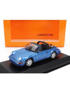 Minichamps - PORSCHE 911 964 TARGA CABRIOLET 1991 BLUE MET