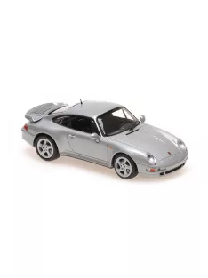   Minichamps - 1:43 PORSCHE 911 TURBO (993) – 1995 – SILVER - MAXICHAMPS - MINICHAMPS