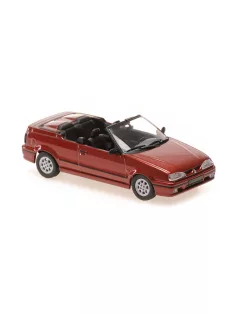   Minichamps - 1:43 RENAULT 19 CABRIOLET – 1992 – RED METALLIC – MAXICHAMPS