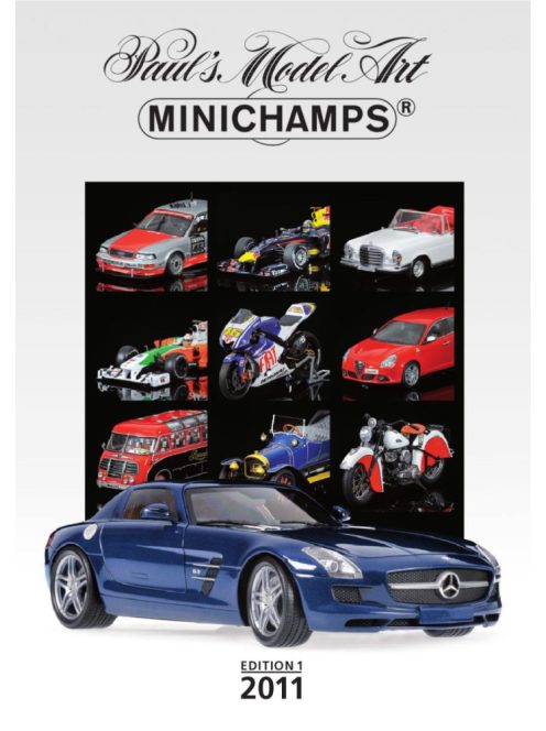 Minichamps - PMA CATALOGUE - 2011 - EDITION 1 - MINICHAMPS
