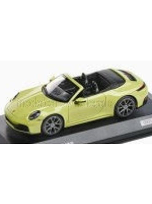 Minichamps - PORSCHE 911 992-2 CARRERA CABRIOLET OPEN 2024 CARTAGENA YELLOW