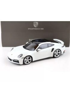   Minichamps - 1:18 Porsche 911 (992) Turbo S year 2021, white - Minichamps