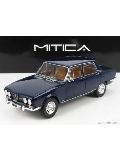   Mitica-Diecast - Alfa Romeo 2000 Berlina 1971 (With Decals Comando Polizia - Comando Carabinieri - Comando Vigili Del Fuoco E Civile) Blue Cobalto 324