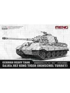   Meng Model - German Heavy Tank Sd.Kfz.182 King Tiger (Henschel Turret)