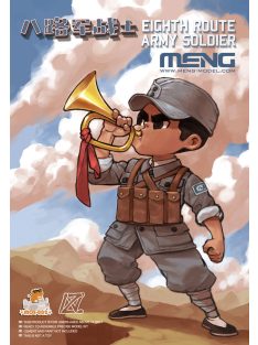   Meng Model - Eighth Route Army Soldier (Cartoon Figure Model)