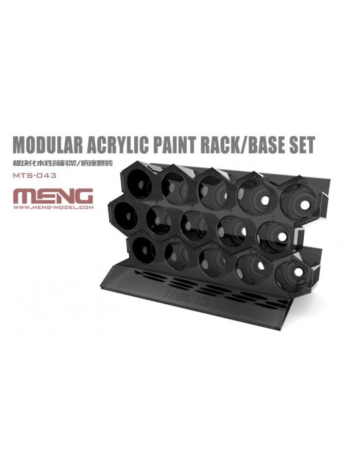 Meng Model - Modular Acrylic Paint Rack - Base Set