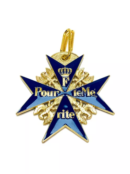Meng Model - Fokker Dr.I Triplane & Blue Max Medal (Limited Edition, incl. one collection-class replica of the Blue Max)