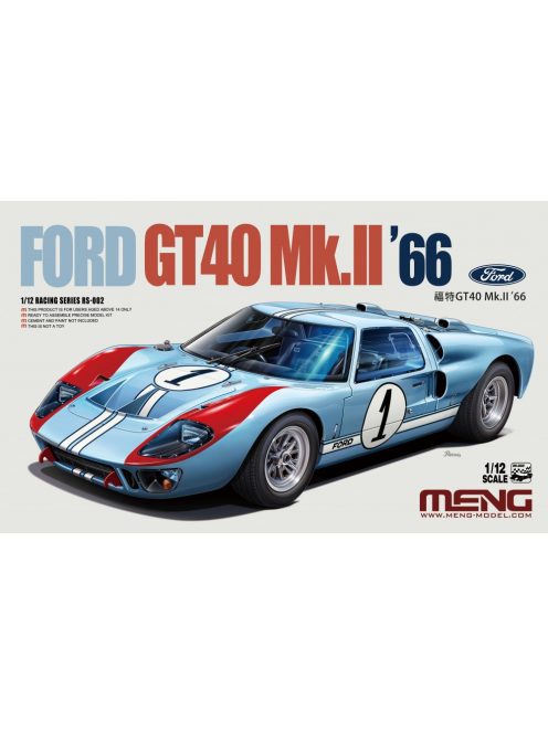 Meng Model - Ford GT40 Mk.II 1966
