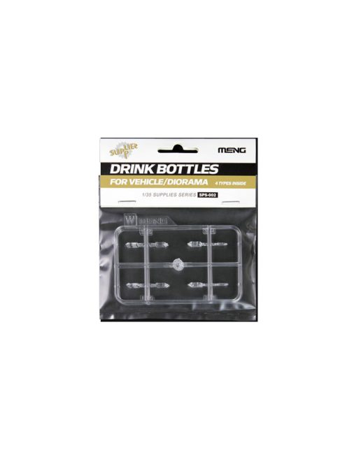 Meng Model - Drink Bottles For Vehicle & Diorama