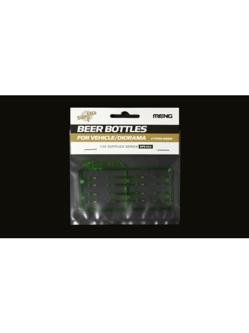 Meng Model - Beer Bottles For Vehicle & Diorama
