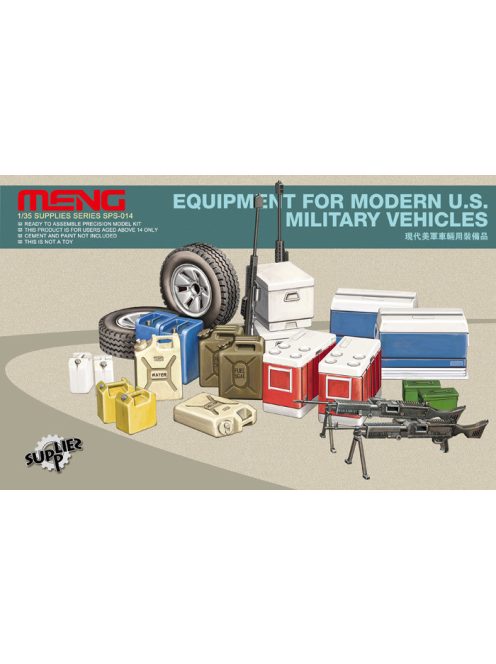 Meng Model - Equipment For Modern U.S. Military Vehicles