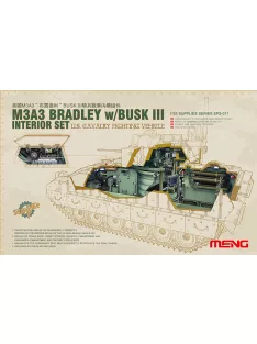 Meng Model - M3A3 Bradley W/Busk Iii Interior Set