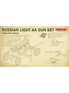 Meng Model - Russian Light Aa Gun Set