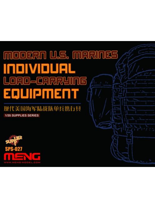 Meng Model - Modern U.S. Marines Individual Load-Carrying Equipment (Resin)