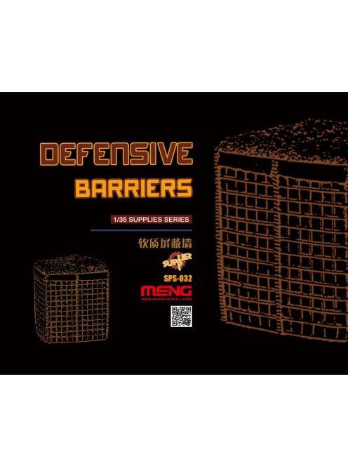 Meng Model - Defensive Barriers (Resin)