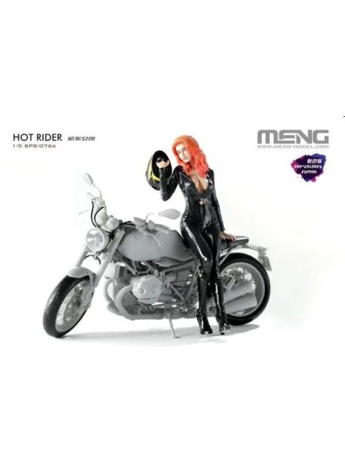 Meng Model - Hot Rider (Resin) (Pre-colored Edition, Assembled Figure)