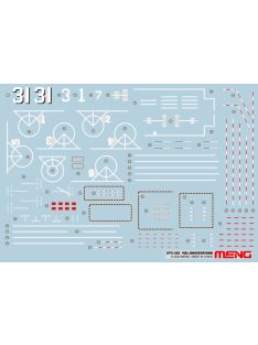 Meng Model - PLA Navy Hainan Marking Decals (For PS-007)