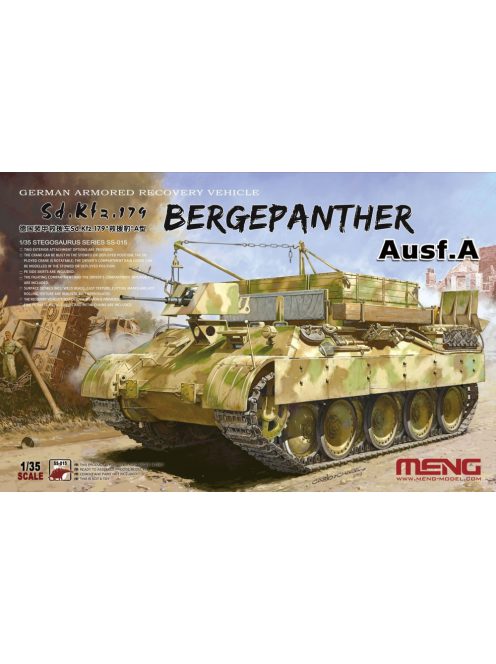 Meng Model - German Armored Recovery Vehicle Sd.Kfz.179 Bergepanther Ausf.A