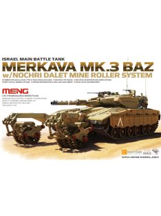   Meng Model - Israel Main Battle Tank Merkava Mk.3 Baz W/Norchi Dalet Mine Roller