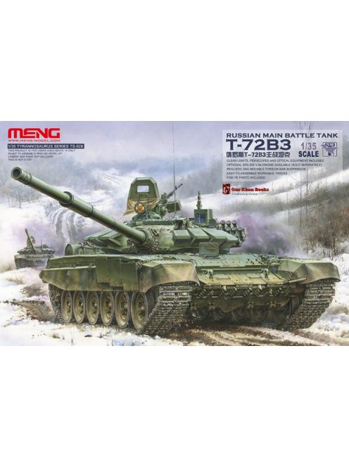 Meng Model - Russian Main Battle Tank T-72B3