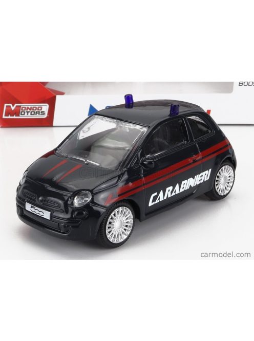 Mondomotors - Fiat Nuova 500 Carabinieri 2007 Blue