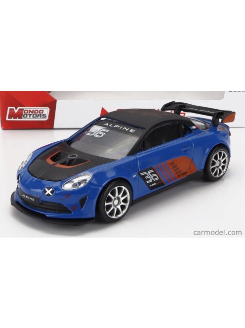 Mondomotors - Renault Alpine A110 N 36 Gt4 Racing 2021 Blue Black