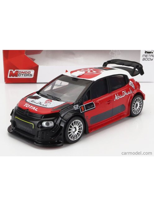 Mondomotors - Citroen C3 Wrc Team Total Abu Dhabi N 9 Rally 2017 Red White