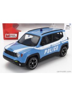 Mondomotors - Jeep Renegade Police 2017 Light Blue White