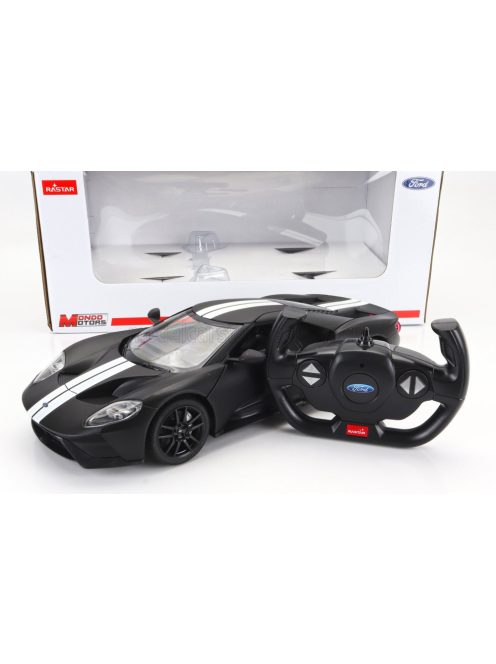 Mondomotors - FORD USA GT 2017 MATT BLACK WHITE