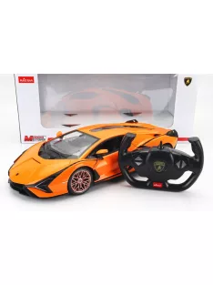   Mondomotors - LAMBORGHINI SIAN FKP 37 HYBRID 2020 ORANGE BLACK