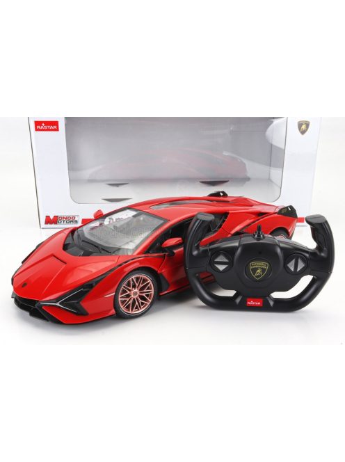 Mondomotors - LAMBORGHINI SIAN FKP 37 HYBRID 2020 RED BLACK