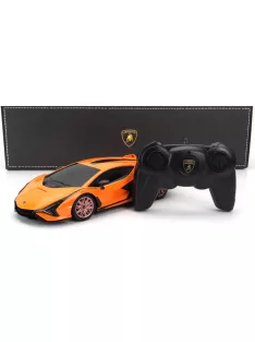   Mondomotors - LAMBORGHINI SIAN FKP 37 HYBRID 2020 ORANGE BLACK