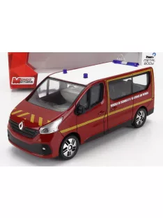   Mondomotors - RENAULT TRAFIC MINIBUS SAPEURS POMPIERS 2020 RED WHITE