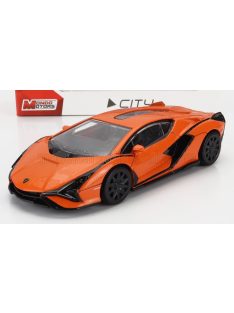 Mondomotors - LAMBORGHINI SIAN FKP 37 HYBRID 2020 ORANGE