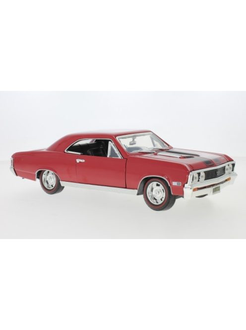 Motor-Max - Chevrolet Chevelle SS 396, dunkelrot/schwarz, 1967, 1:18
