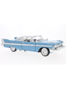 Motor-Max - Plymouth Fury, blau/weiss, 1958, 1:18