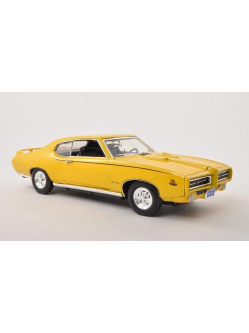 Motor-Max - Pontiac GTO Judge, gelb, 1969, 1:18