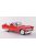Motor-Max - Ford Thunderbird Hardtop, rot/weiss, 1956, 1:18